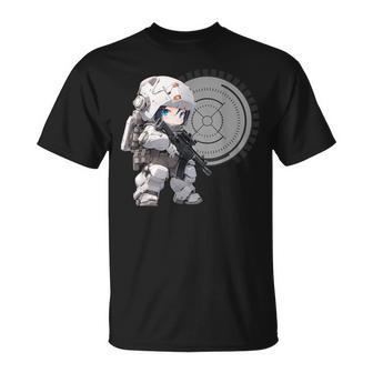 Chibi Charaeries 【アニメ、ちびキャラ、デフォルメ、タクティカル、かわいい、かっこいい】 Tシャツ - Kawaiitshirt