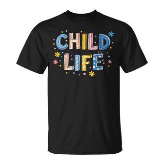 Child Life Specialist Pediatric Health Care Child Life Month T-Shirt - Thegiftio UK