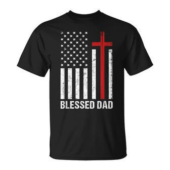 Christian For Fathers Day For Blessed Dad T-Shirt | Seseable UK