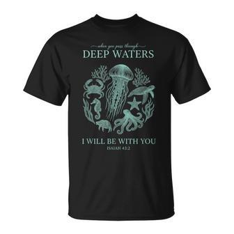 Christian Isaiah 43 T-Shirt - Monsterry