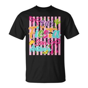 Cinco De Mayo Lets Fiesta 2026 Coquette Bow Girl Women T-Shirt - Thegiftio UK