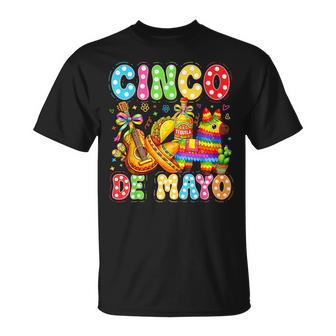 Cinco De Mayo Viva La Fiesta Pinata Mexican Party T-Shirt - Thegiftio