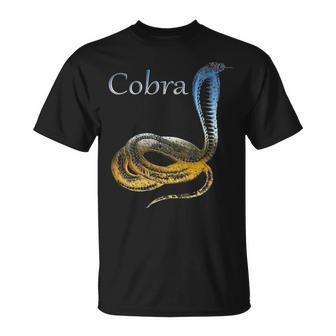 Cobra-Dibujo Artistico Manga Larga Camiseta unisex - Regaloses