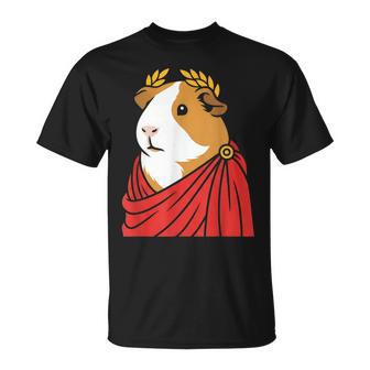 Cochon D'inde César Avec Robes Laurier T-Shirt - Cadeauxyz