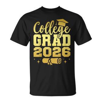 College Graduate Class Of 2026 Grad Graduation Seniors T-Shirt - Thegiftio UK