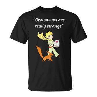 Con Cita De El Principito Retro Para Amantes De Los Libros Camiseta unisex - Regaloses