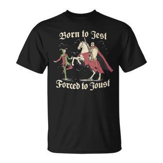 Cool Meme Medieval Vintage Graphic Knights Pun T-Shirt | Mazezy