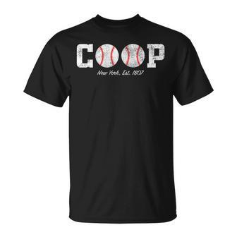 Cooperstown New York T-Shirt - Thegiftio UK