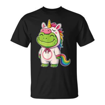 Costume De Grenouille Kawaii En Licorne Pour Filles Et Enfants T-Shirt - Cadeauxyz