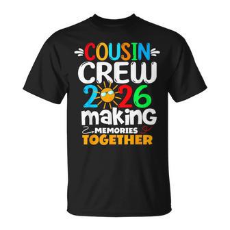 Cousin Crew 2026 Matching Family Reunion Vacation Trip T-Shirt | Seseable UK