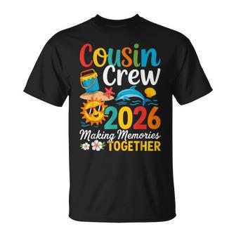 Cousin Crew 2026 Summer Making Memories T-Shirt - Monsterry