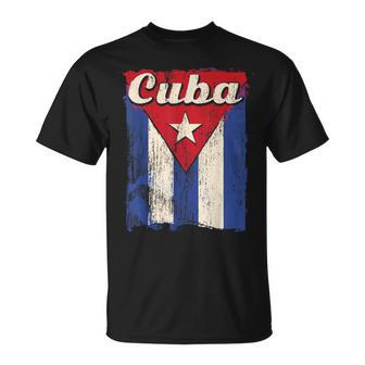Cuba Bandera Cubano Mes Herencia Hispana Camiseta unisex - Regaloses