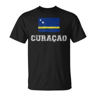 Curacao Flagge I Antillen Männer Frauen Kinder T-Shirt - Seseable
