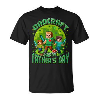 Dad Pixel Gaming Father's Day T-Shirt - Monsterry UK