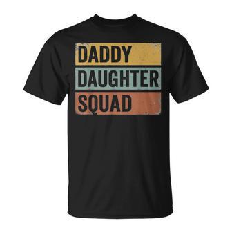 Daddy Daughter Squad Fathers Day Dad And Daughter Matching T-Shirt - Monsterry UK
