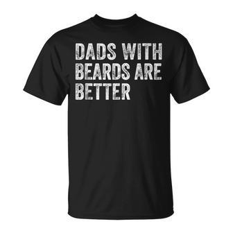 Dads With Beards Are Better Father's Day Dad Jokes T-Shirt - Thegiftio