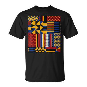 Dashikis Dyshque's Kente Africa Dashiki Obra De Arte Africana Camiseta unisex - Regaloses
