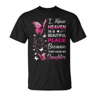 Daughter My Guardian Angel In Heaven Memorial Day Women T-Shirt - Monsterry UK