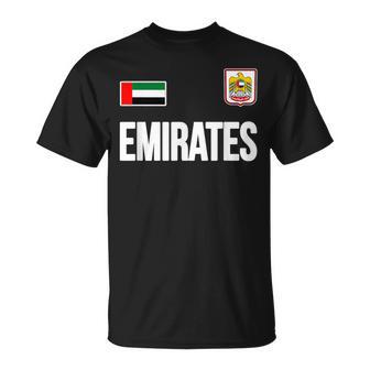 De Los Emiratos Árabes Unidos Regalo De La Bandera De Los Emiratos Camiseta unisex - Regaloses
