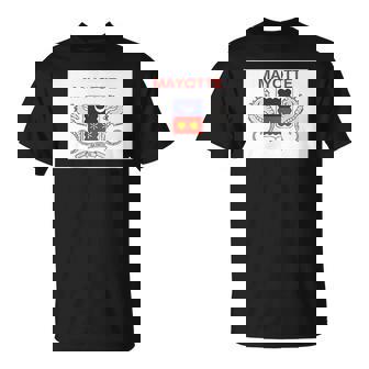 Drapeau De Mayotte Belle Idee Cadeauouvenir T-Shirt - Cadeauxyz