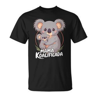 Día De La Madre Koalificada Mamá Hija Hijo Madre Cuello Camiseta unisex - Regaloses