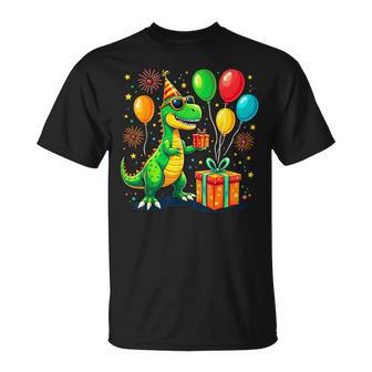 Dinosaurio Para Fiesta De Cumpleaños T-Rex Camiseta unisex - Regaloses