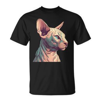 Diseño Artístico Estampadophynx Cat Lover Ownerphynx Mom Dad Cat Camiseta unisex - Regaloses