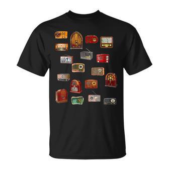Divertido Regalo Para Friki De Radiointage Retro Antiguo Camiseta unisex - Regaloses
