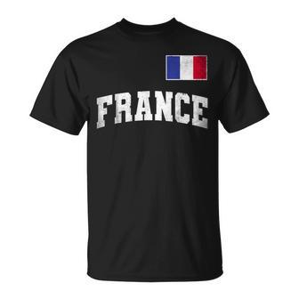 Drapeau De La France -Upporters Français T-Shirt - Cadeauxyz