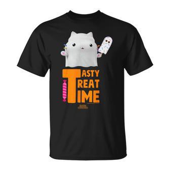 Dreamworks ギャビーのドールハウス Cakey Tasty Treat Time Ghost Tシャツ - Kawaiitshirt