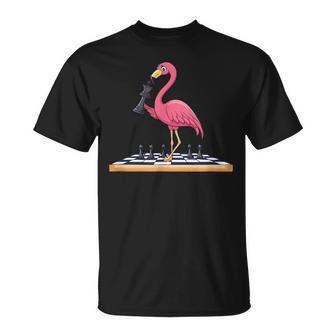 Échec Flamingo Oiseaux Exotiques Nature Animal T-Shirt - Cadeauxyz