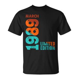 Edición Limitada 1989 Marzo 1989 Camiseta unisex - Regaloses