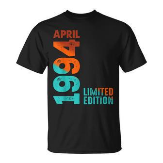 Edición Limitada 1994 Abril 1994 Camiseta unisex - Regaloses