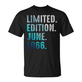 Edición Limitada Junio 1966 Retrointage 1966 Camiseta unisex - Regaloses
