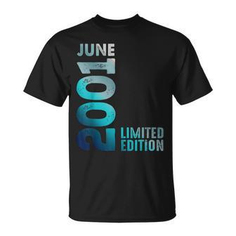 Édition Limitée 2001 Juin 2001Intage 2001 Retro Cool 2001 T-Shirt - Cadeauxyz