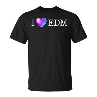 Edmシャツ I Heart Edm Tシャツ - Kawaiitshirt