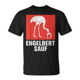 Engelbertauf – Lustiger Bau- & Party-Vogel Mit Bier T-Shirt - Seseable