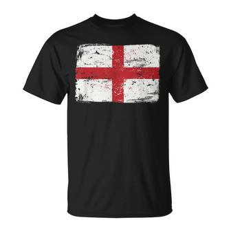 England FlagIntage Look Football Ports Fan England Camiseta unisex - Regaloses