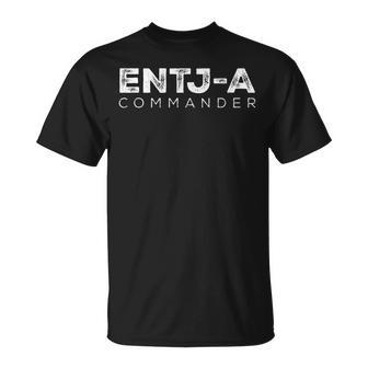 Entj-A The Commander Myers-Briggs パーソナリティテスト Tシャツ - Kawaiitshirt