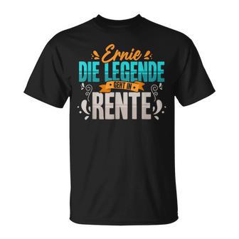 Ernie Die Legende Geht In Rente T-Shirt - Seseable