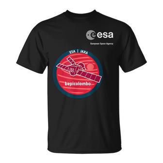 Esa欧州宇宙機関ミッションベピコロンボパッチ Tシャツ - Kawaiitshirt