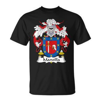 Escudo De Armas Mansilla Escudo De La Familia Camiseta unisex - Regaloses