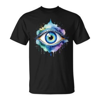 An Evil Eye Eyeball T-Shirt - Thegiftio UK