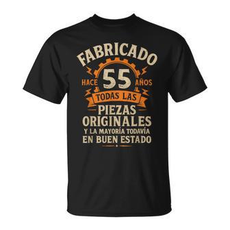 Fabricado Hace 55 Años Divertida Regalo 55 Cumpleaños Hombre Camiseta unisex - Regaloses