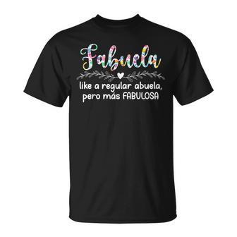 Fabuela Definition Abuela Grandmother Abuela Grandma T-Shirt - Thegiftio