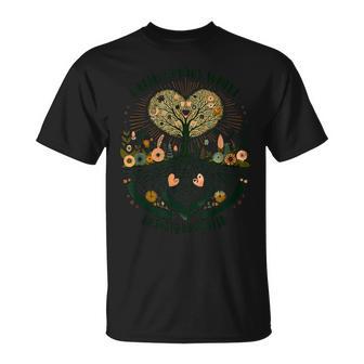 Faith Grows Where Love Is Planted キリスト教の言葉 Tシャツ - Kawaiitshirt