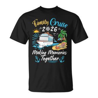 Family Cruise 2026 Vacation Trip Group Matching Cruise Ship T-Shirt | Mazezy