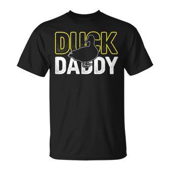 Fathers Day Humor Rubber Ducks Lover Duck Daddy Humor Duck T-Shirt - Thegiftio UK