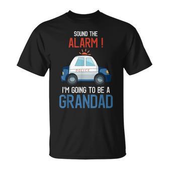 Festa Di Presentazione Dell'auto Della Polizia Di I'm Going To Be A Grandad Maglietta - Novitaregali