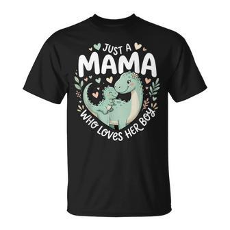 First Mother’S Day Mama Mini Matching Dinosaur Cute Mom Baby T-Shirt | Mazezy